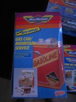 Micro Machines Sealed Brand New Gas Can Big Rig Hauler