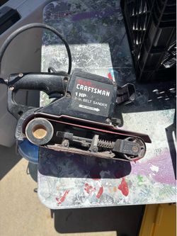 Electric belt sander