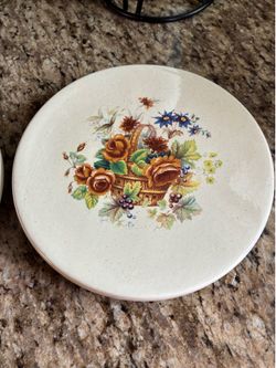 Ceramic trivets (2)