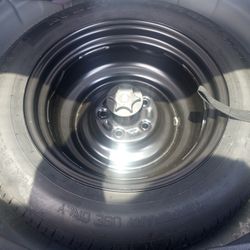 2016 Nissan Rogue Spare Donut Tire