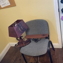 Western Lamp And Wall Horseshoe, 