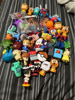 McDonalds, Burger King, Wendy’s Happy Meal Toys Lot Of 44 - 2010s And 2020s