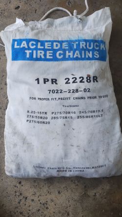 Laclede Truck Snow Tire Chains