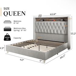 Used Queen Bed frame 