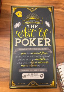 The Art of Poker Game Set