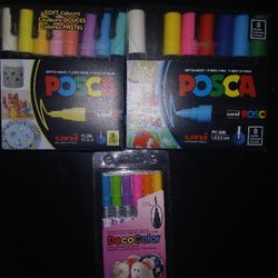 Posca/DecoColor Paint Markers 