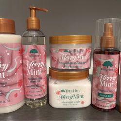 Tree Hut Merry Mint bundle (all new products)