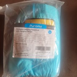 Portable Camping Hammock With Hanging Straps 