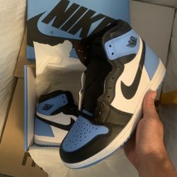 Jordan 1 Unc Toe Size 8m/9.5W