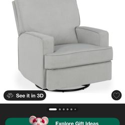 Gray Chair Recliner 