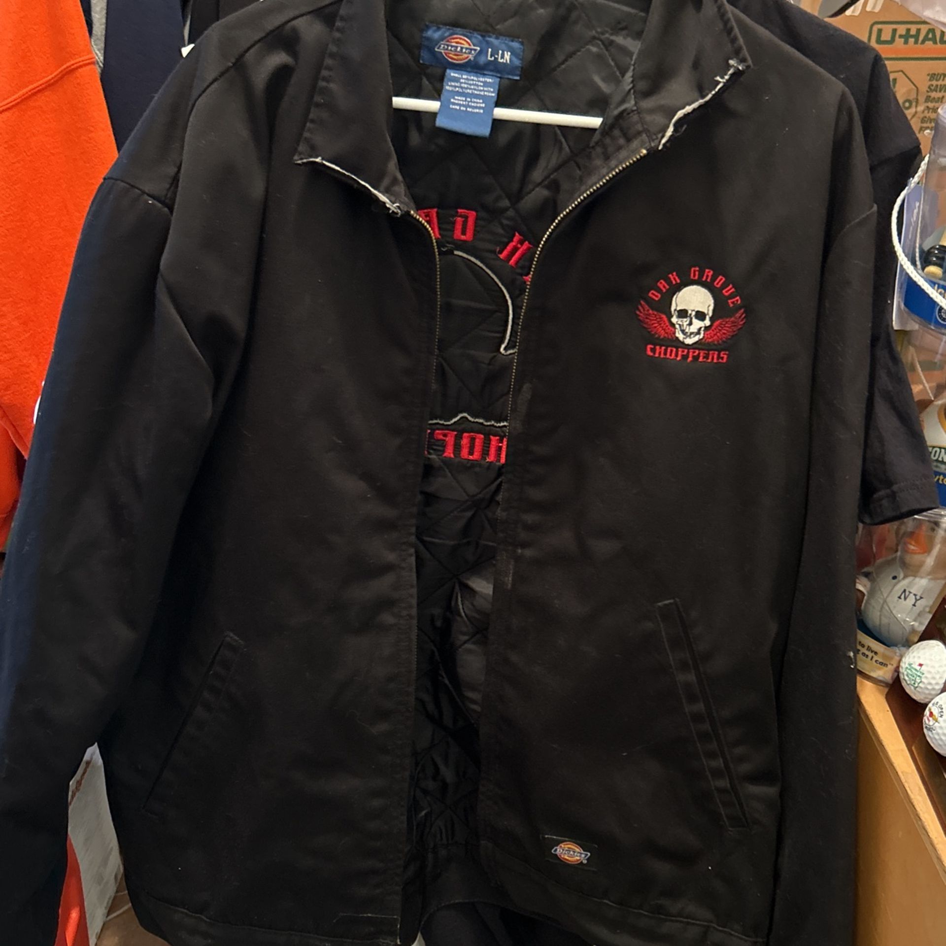 Oak Grove choppers jacket size large