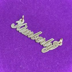 14K Nameplate 