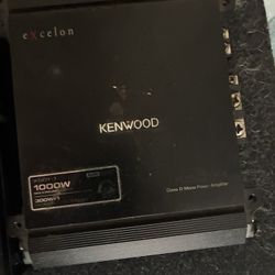 Kenwood Excelon 1000 W Amp