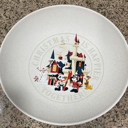 Disney Holiday Serving Bowl