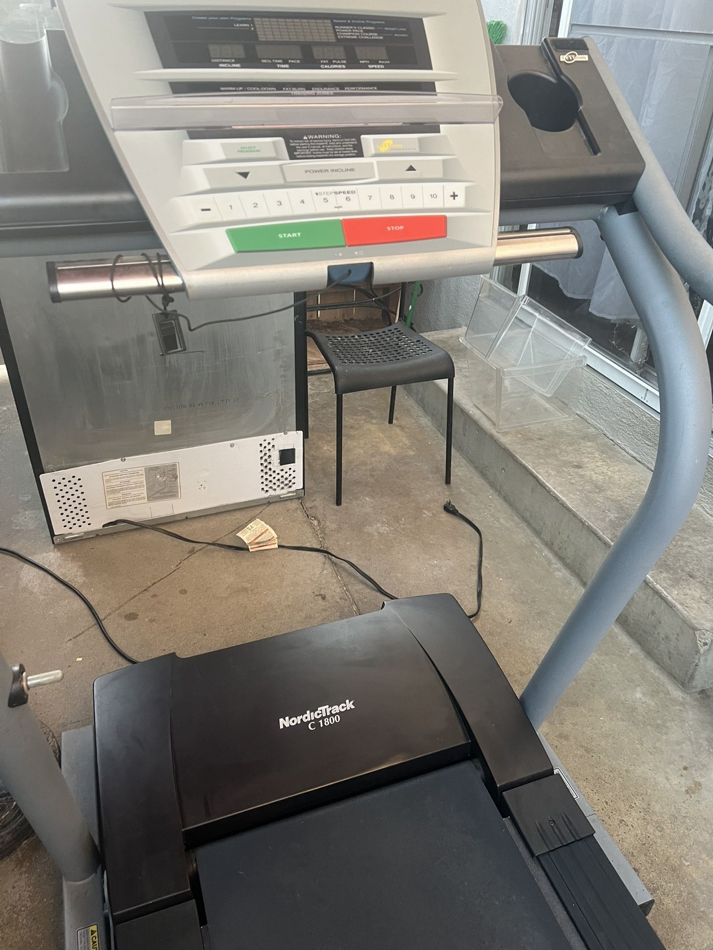 Nordic Track Treadmill 