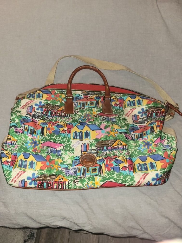 Dooney And Bourke Sandbar Nylon Weekender