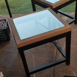Pair  end tables 