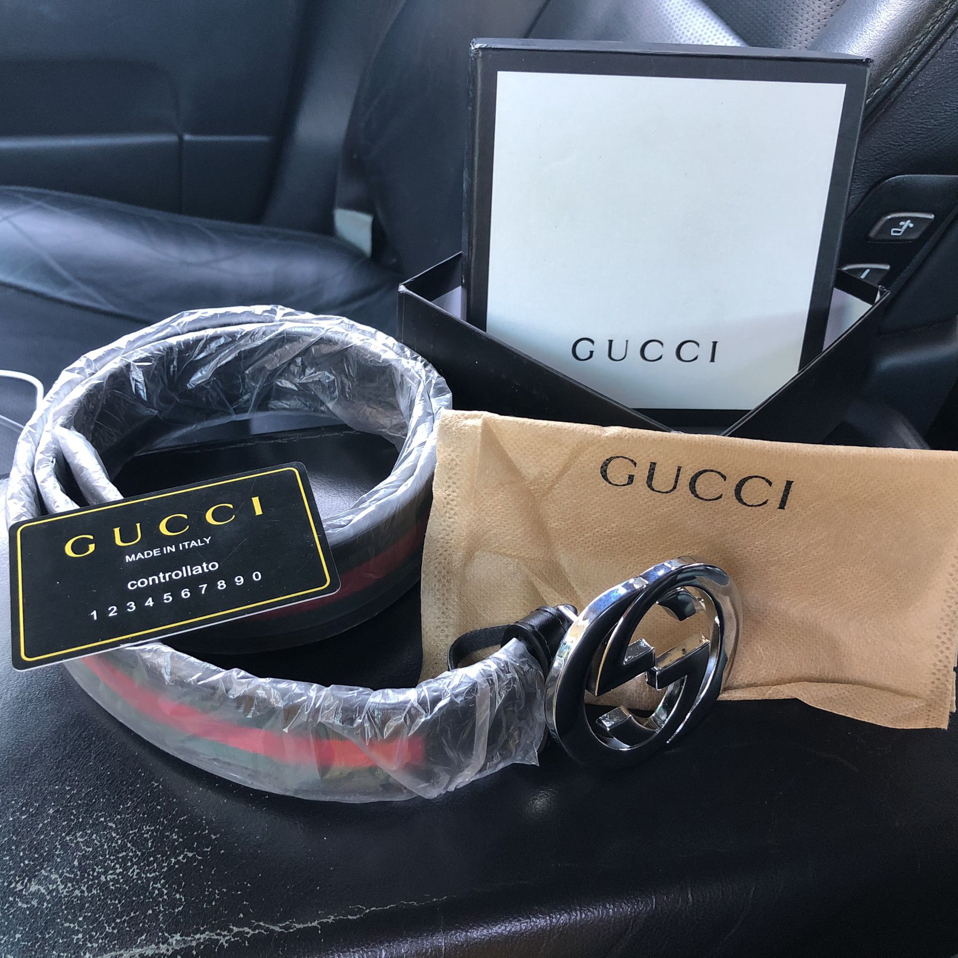 Authentic Gucci belt Red/Green/Black for Sale in Fort Worth, TX - OfferUp