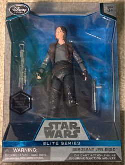 NEW Star Wars Sergeant Jyn Erso Die Cast Action Figure