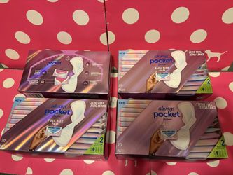 ALWAYS  POCKET FULL SIZE PADS.