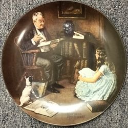 "The Storyteller" Plate