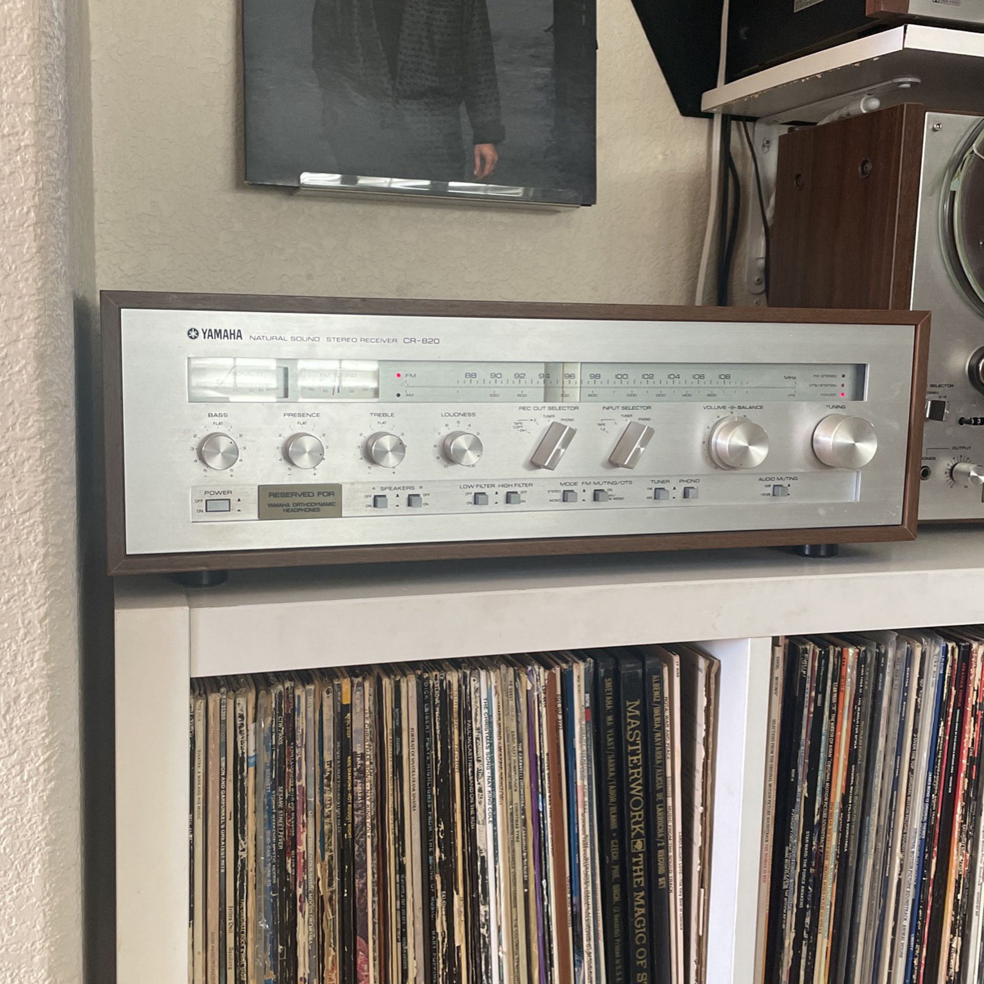 Yamaha CR-820 Vintage Stereo Receiver 