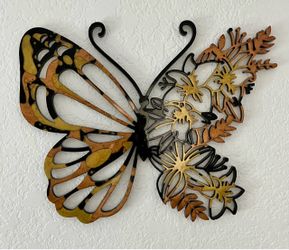 Beautiful Epoxy Resin Butterfly Wall Decor