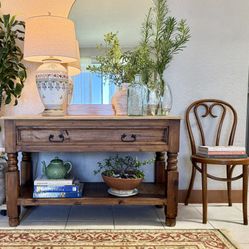 Rustic Console table