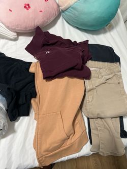 Girl school pants and t shirt