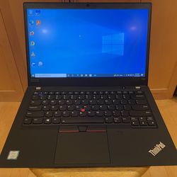 Lenovo ThinkPad T490 Laptop, Intel i5-82650U, 24GB RAM & 256GB SSD, Win 10 Pro