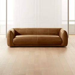 *MOVING SALE* CB2 Leather Couch