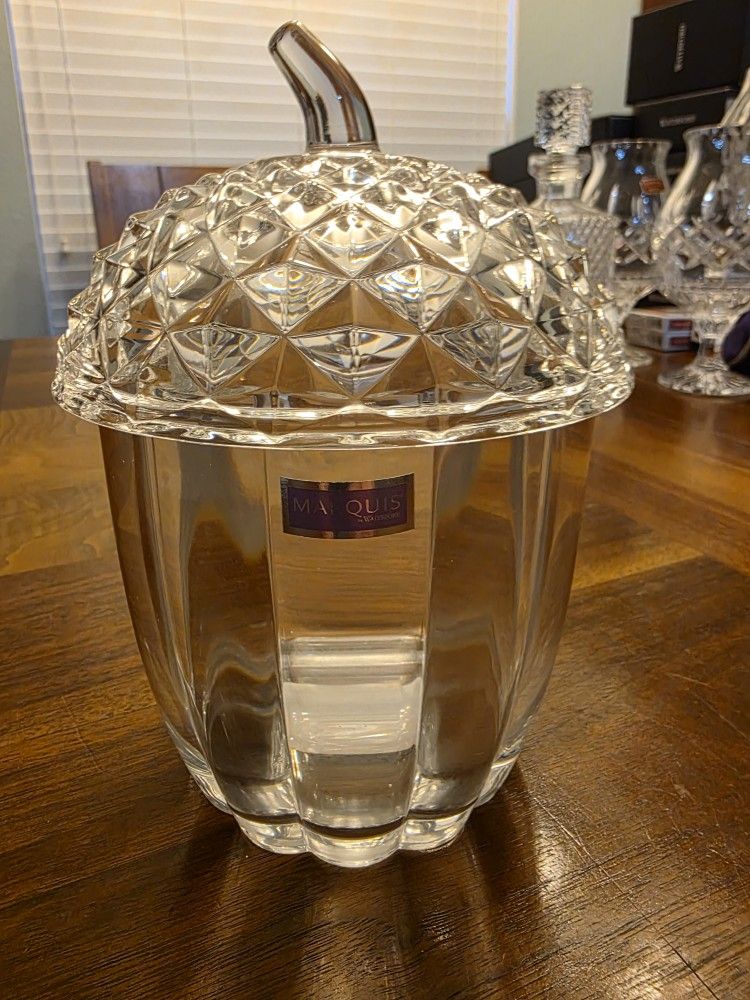 Marquis By Waterford Crystal Acorn Box
