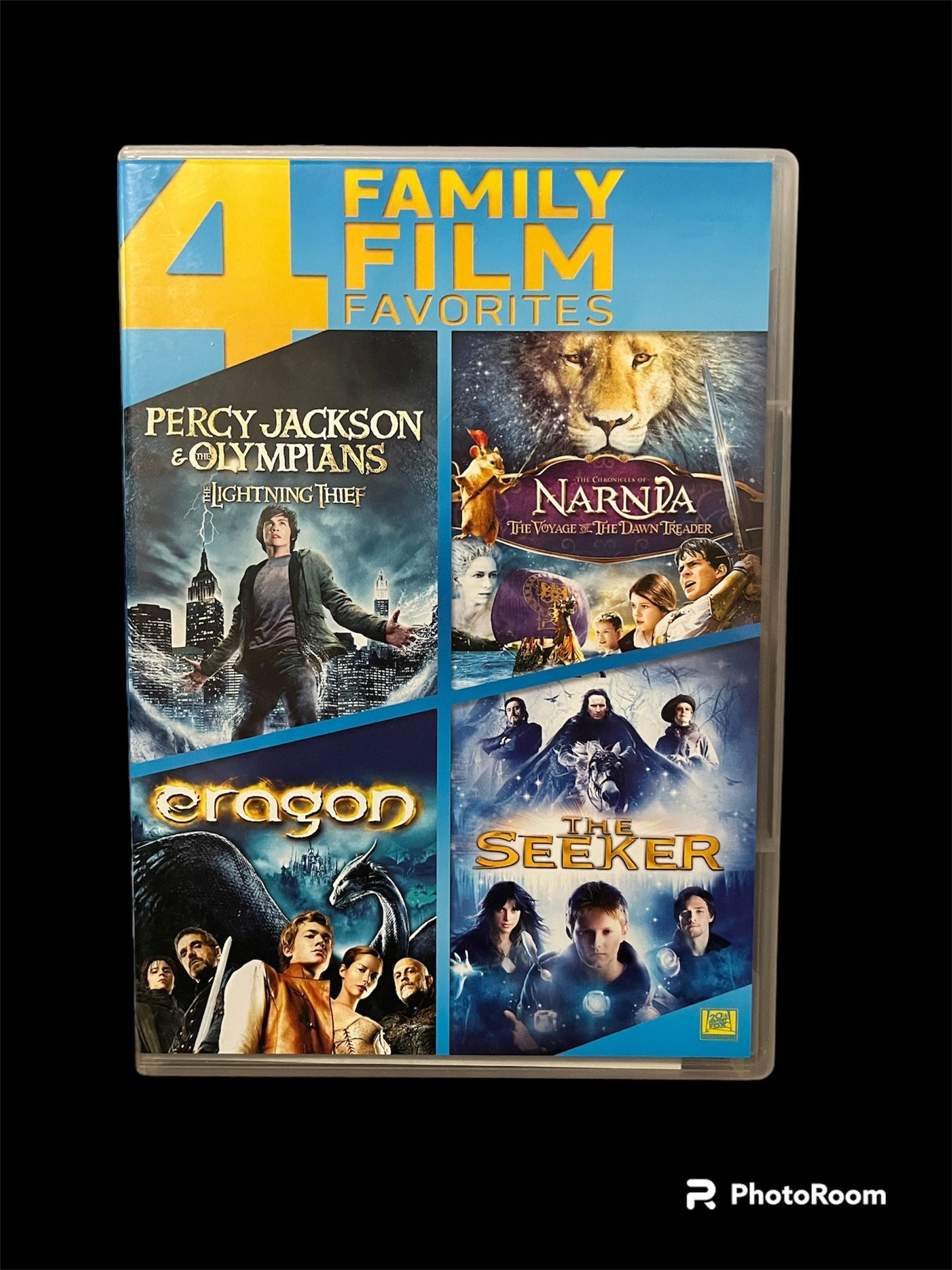 4 Family Film Favorites, Percy Jackson The Olympians, Narnia, Eragon, The Seeker