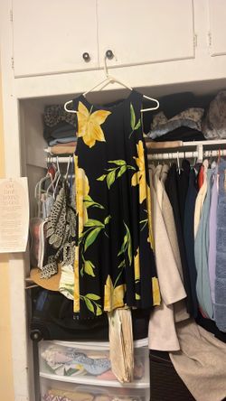 Fresh flowery dress, comfortable to wear
