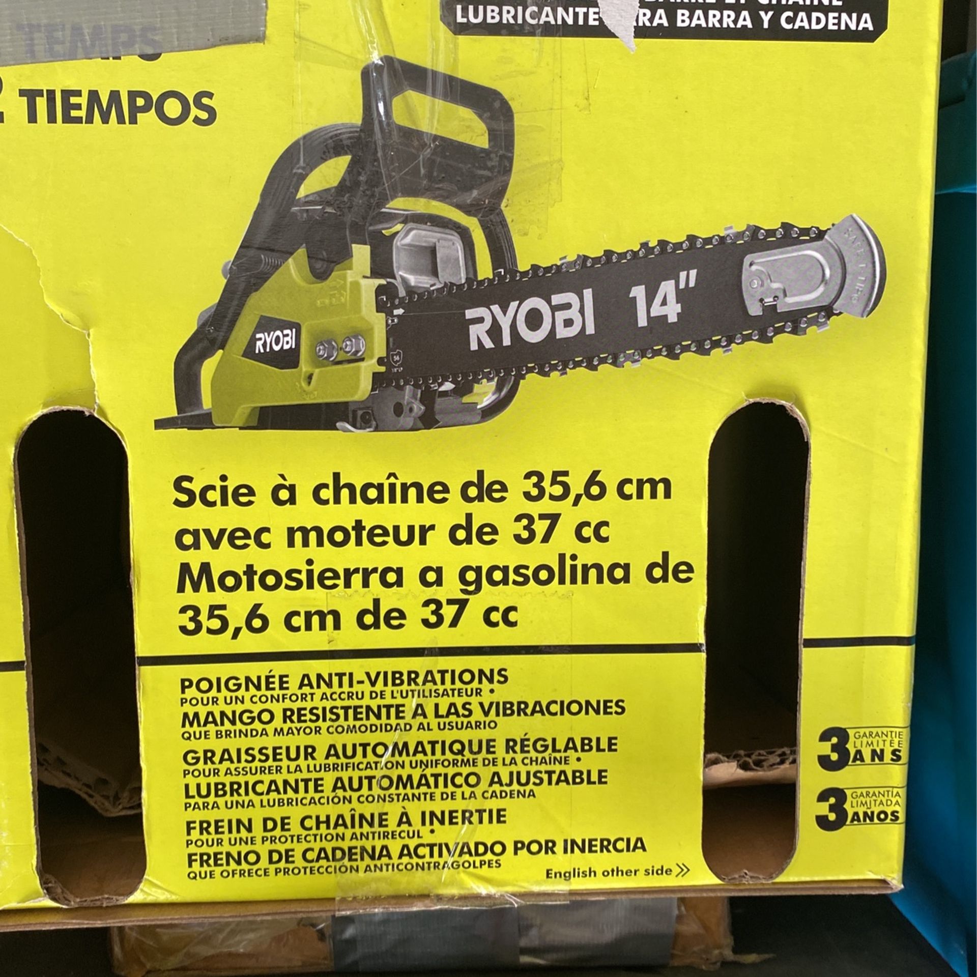Ryobi 14” Bar Chainsaw