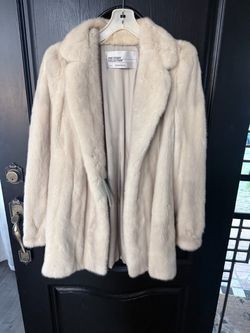 The Evans Collection By Robinsons Women's Vintage Authentic Mink Fur Coat