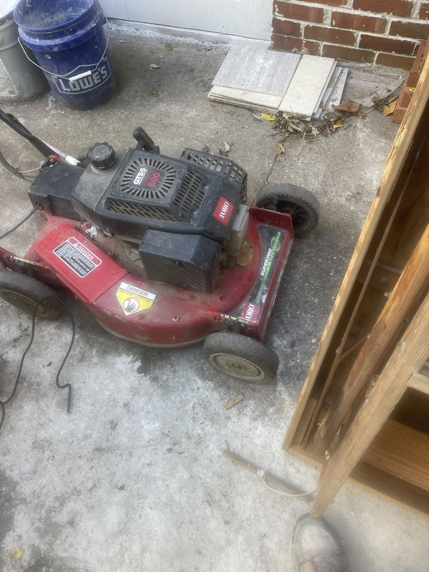 Lawn Mower Not Working  Condition 