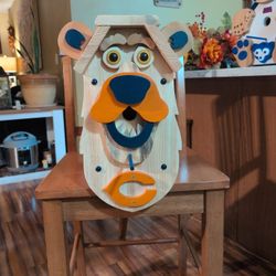 Chicago Bears Birdhouse