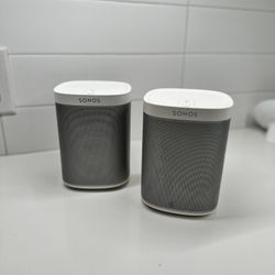 Pair Of SONOS Play One