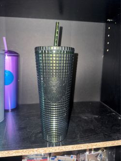 2021 dark green Starbucks cup