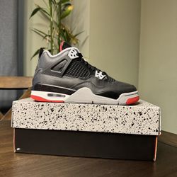 Jordan 4 Bred Reimagined Size 5.5y And 6.5y 
