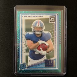 Cam Skatterbo Teal Lazer Rated Rookie 