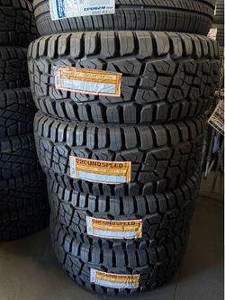 LT 35/12,50/R17 marca GROUNDSPEED XT las 4 llantas nuevas instaladas y balanceadas