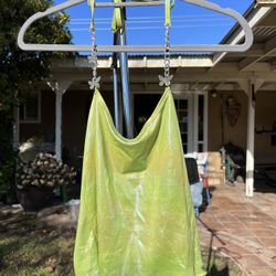 Current Mood Green Butterfly Halter 