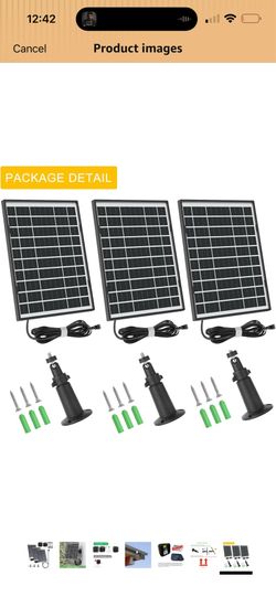 Solar Panels for Blink Outdoor Cameras