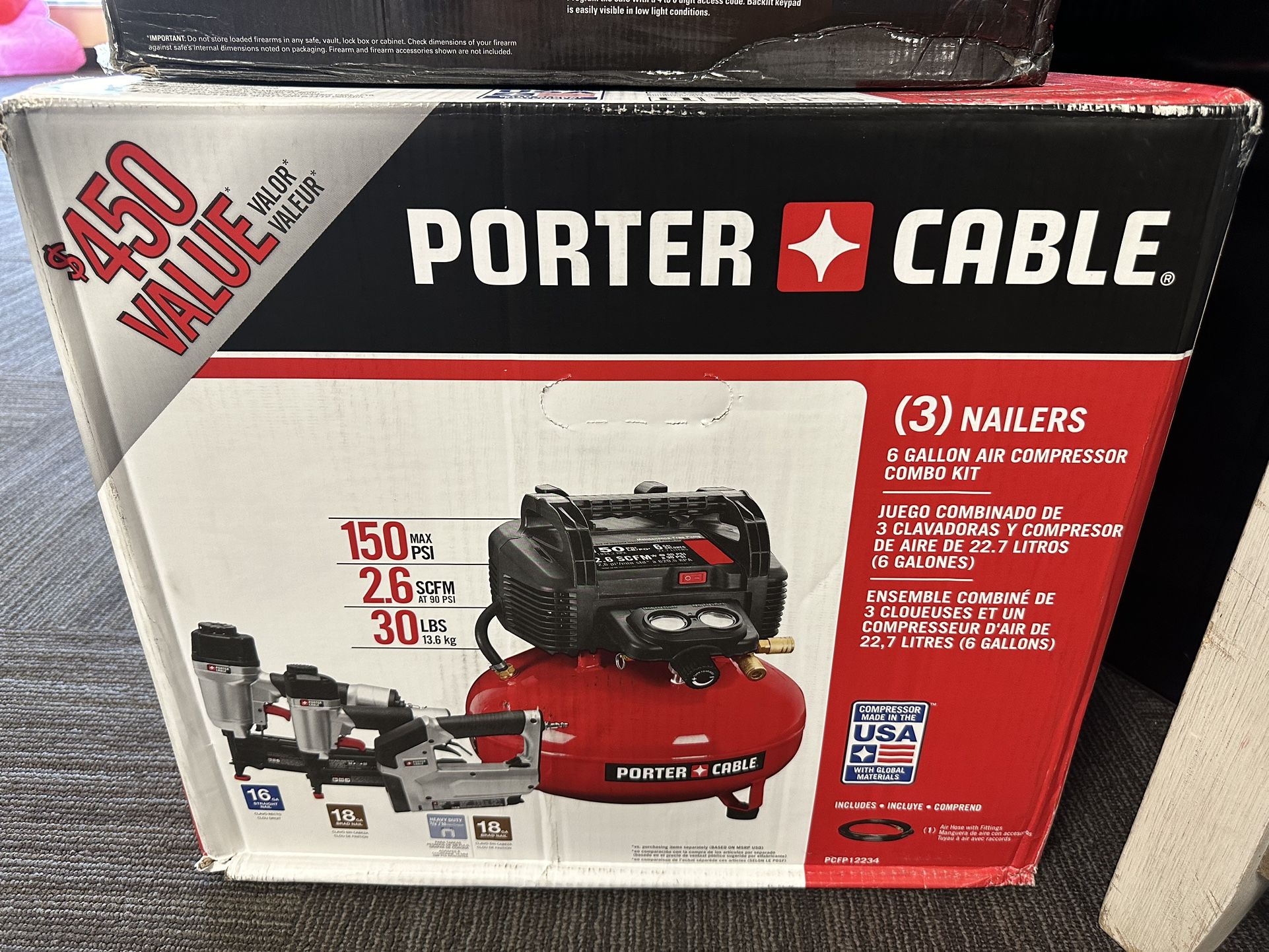 Porter Cable 3 Tool Compressor Kit