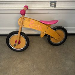 Skuut Kids Wood Balance Bike 