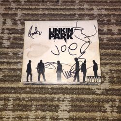 Signed Linkin Park Minutes To Midnight Nu Metal Cd