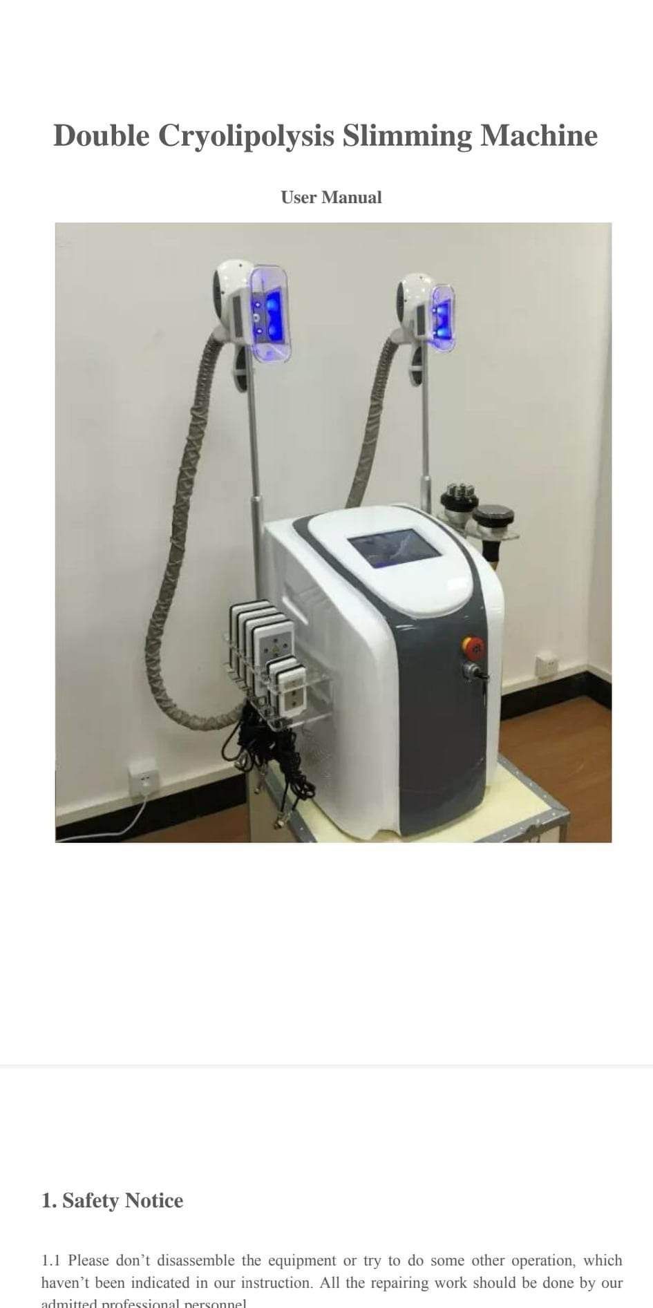 Cool Sculpting Machine 