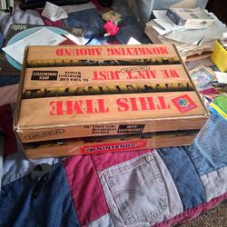 Oh old vintage nintendo sixty four box full of pokeman junk